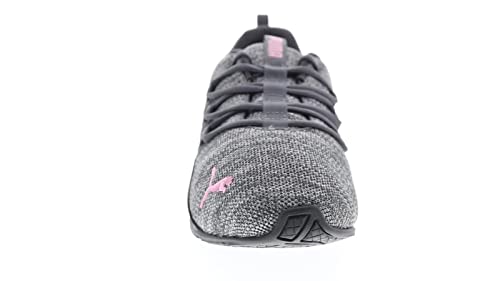 PUMA Riaze Prowl Knit Sneaker Women's Sneaker 8 B(M) US Asphalt-Quarry-Foxglove3