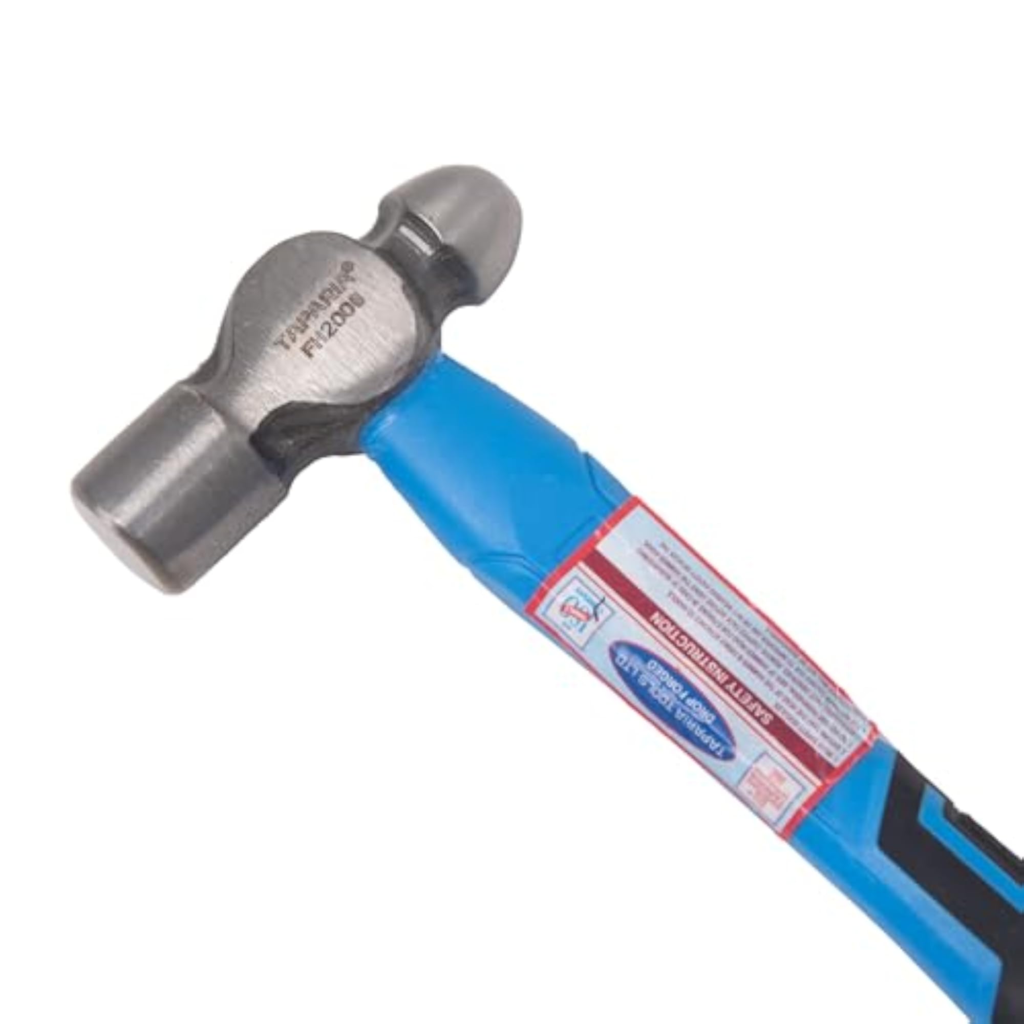 Ball Pein Hammer with Fiberglass Handle, 200g