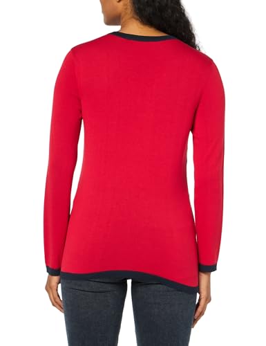 Image of Tommy Hilfiger Womens Classic Fit Lightweight V-Neck Sweater