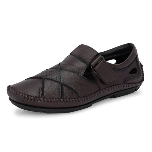 Image of Centrino Sandal for Men | Enhanced Grip Insole for Superior Stability | Modern & Stylish Design with Adjustable Straps | Lightweight & Comfortable Footwear for All-Day Wear (7333)
