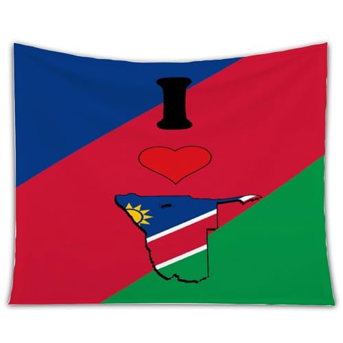 Tapiz de pared de Namibia de 224x264cm: póster grande de tela para decoración interior de salones