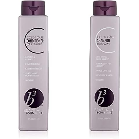 B3 Color Care Conditioner, 12 Fl Oz & B3 Brazilian Bondbuilder Color Care Shampoo, 12 Fl Oz Cover