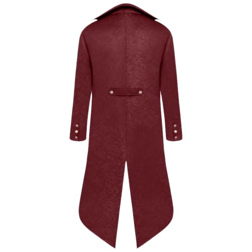 Manteau pour homme veste de vampire gothique adulte festif - 3