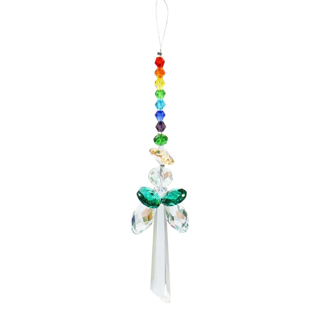 Angle Crystal Suncatcher Chandelier Beads Prism Rainbow Maker Strip-image-28