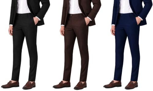 Image of Mens Formal Pant | Comfortable Cotton Trousers for Office and Business Wear