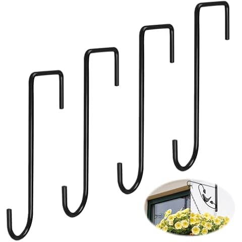 4pcs Heavy Duty Steel Plant Hangers Cover