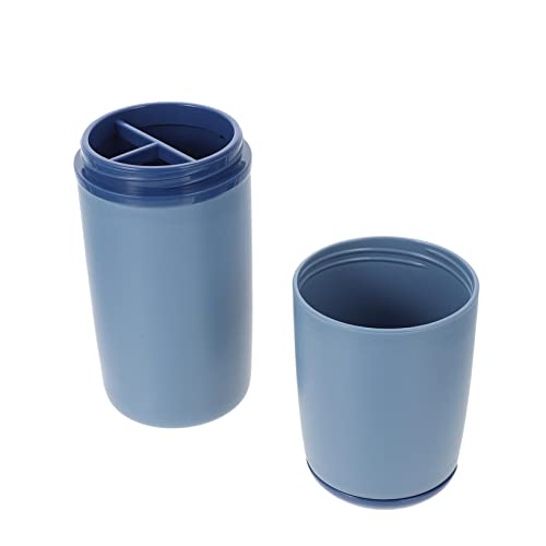 Scatola Portaoggetti Per Spazzolino Da Denti E Dentifricio Tazza Da Viaggio Portatile Realizzata in Materiale Pp Comoda Da Trasportare E Riporre