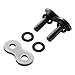 BikeMaster 525 BMXR Series O-Ring Rivet Link, Nickel