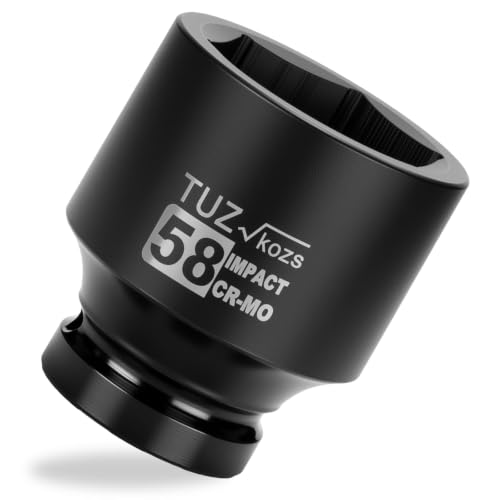 Image of 1 Inch Drive 58mm Standard Metric 6 Point CR-MO Impact Socket