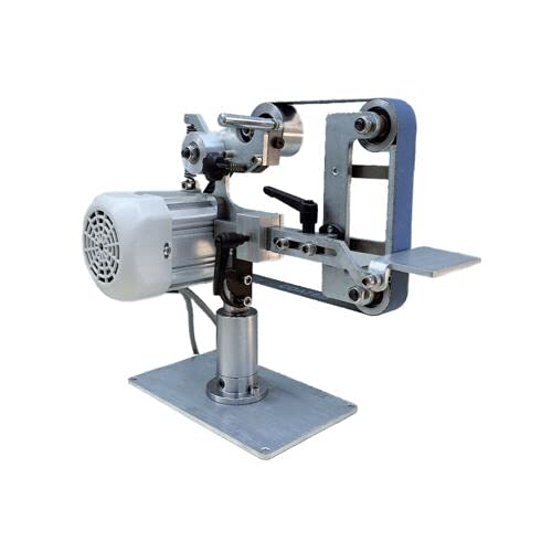 Belt Sander Machine Vertical Belt Polishing Grinder w/Brushless Motor 550W 110V