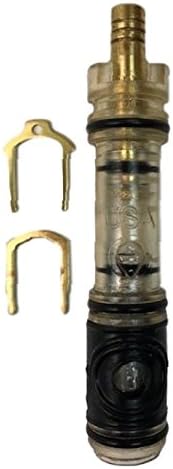 1225-PPP Dual-Seal Cartridge Replacement Kit - Fits Single Handle Faucets/Showers - Lead Free - with Retaining Clips, Installation Instructions - Made in USA