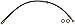 Dorman H620848 Front Driver Side Brake Hydraulic Hose Compatible with Select Subaru Models