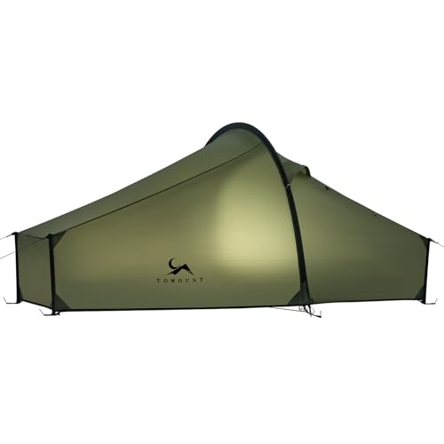 Carpa ultraligera de lona para 1 persona