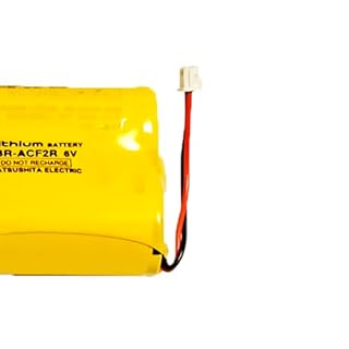 2x Batteria al Litio compatibile con Panasonic BR-ACF2R 6V 2200mAh per Telepass – BR-AG/BN – Alta Resistenza Termica, Voltaggio Stabile, Non Ricaricabili, Connettore Incluso