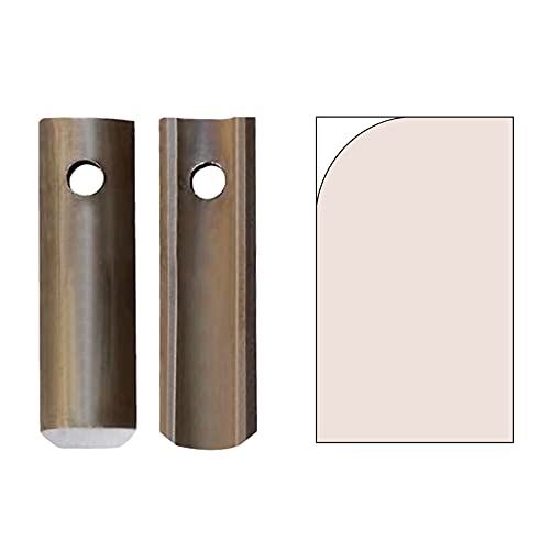 BAOSHISHAN 角丸 コーナーカッター 卓上 角丸切機 業務用名刺/カードの角切 pvc 紙 半径4mm/半径6mm/半径10mm 事務用品 黒い (R8の替刃)