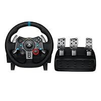 Logitech G G29 Driving Force volante da corsa e pedali con ritorno di forza dinamico reale, leve al...