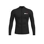 GoldFin Wetsuit Top Men, 2mm Wetsuits Jacket Long Sleeve Neoprene Tops for Water Sports Aerobics Diving Surfing Swimming