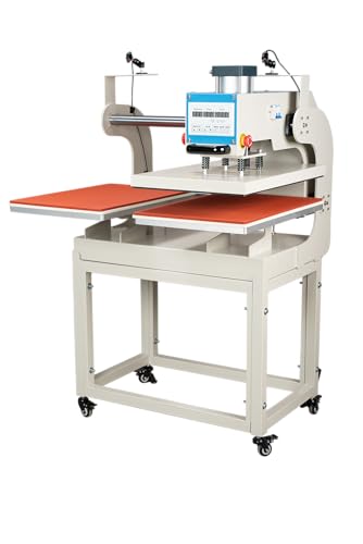 Prensa Térmica Neumática Doble 16x24 con Autodeslizante y Apertura Superior