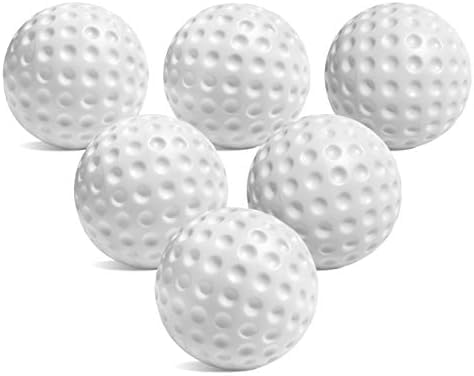 [6 PACK] Plastic Golf Balls | Plastic Practice Golf Balls...