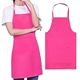 👩‍🍳【Protection Élégante】 Découvrez notre tablier de cuisine femme alliant style et fonctionnalité pour vos activités culinaires. Son design sans manches et sa couleur rose vibrante vous permettent de cuisiner avec élégance tout en étant parfaitement protégée contre les taches.