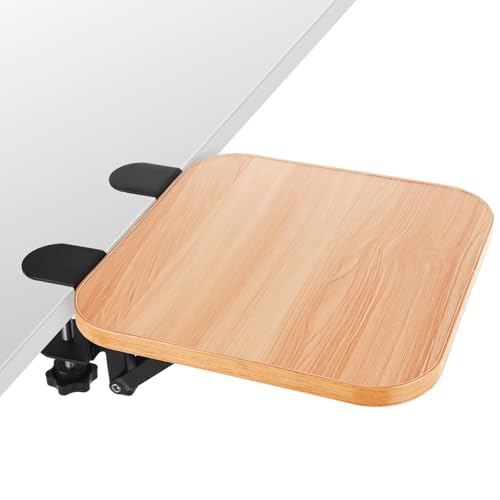 Bandeja extensible ergonómica DAJAVE de escritorio plegable y estante de 24x23 cm