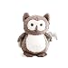 Pluszowe zabawki Sowa Lalka Pluszowe Zabawki Dzieci Wstań W Łóżku Sleeping Poduszki Doll .Jorebox. (Color : Greyb, Size : 25cm(0.15kg))