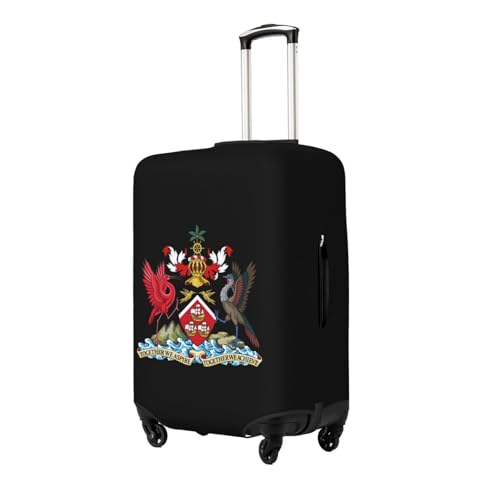 Coat Of Arms Of Trinidad And Tobago Travel Luggage Cover Suitable for 18-32 Inch luggage2