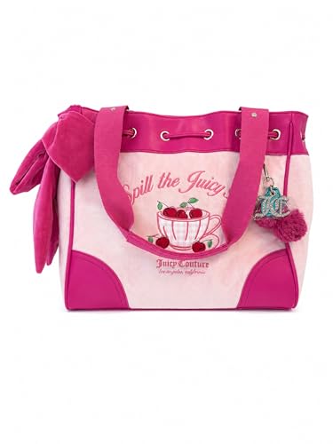 Bolso Tote Juicy Couture Vintage Dreams 12x11 pulgadas miniatura 7