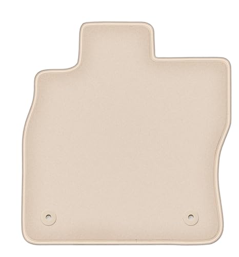 Tapis de sol beige en velours pour Volkswagen Caddy IV kombivan idéal pour la famille