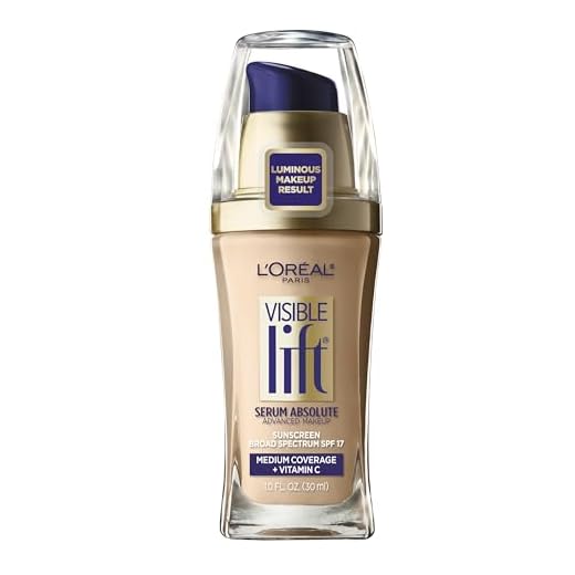 L'Oreal Paris Visible Lift Serum Absolute Foundation, Nude Beige, 1 Ounce