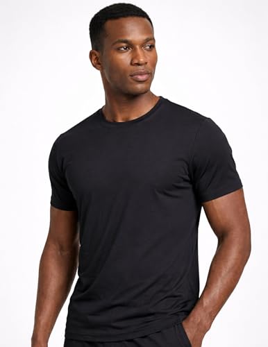 Image of 5 Pack Men's Active Quick Dry Crew Neck T Shirts | Athletic Running Gym Workout Short Sleeve Tee Tops Bulk