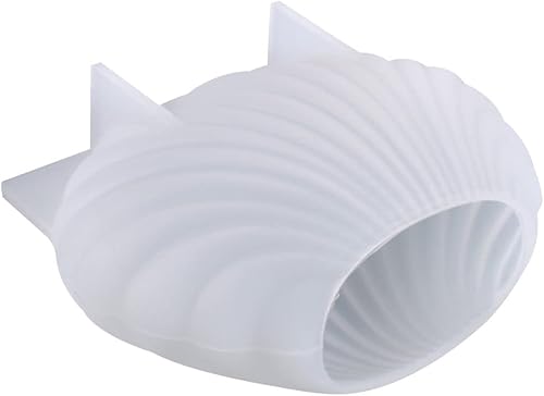 SEWACC Moldes de silicona 3D para velas moldes de resina en forma de concha marina para hacer velas cera de jabón playa boda decoración del hogar