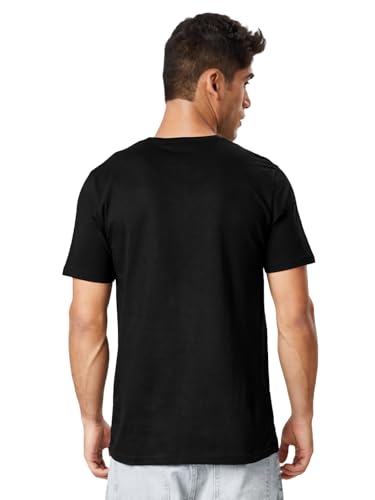 Image of The Souled Store Men Official Stranger Things: Vecna's Curse Black Printed T-Shirts