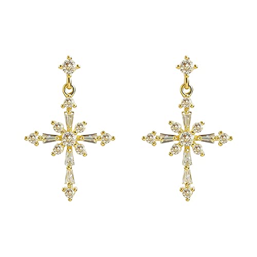 Boucles d'oreilles luxe en zircon pour soirées chic et banquets