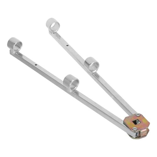 Barra de transmisión con conectividad flexible para puertas plegables de acero 2