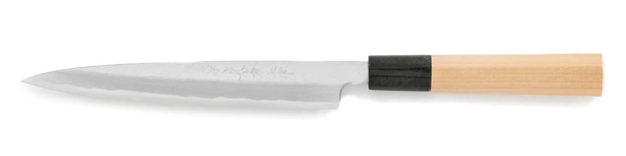 Amazon | 堺一文字光秀 和包丁 ハガネ 炭素鋼 刺身包丁 柳刃 正夫 白鋼