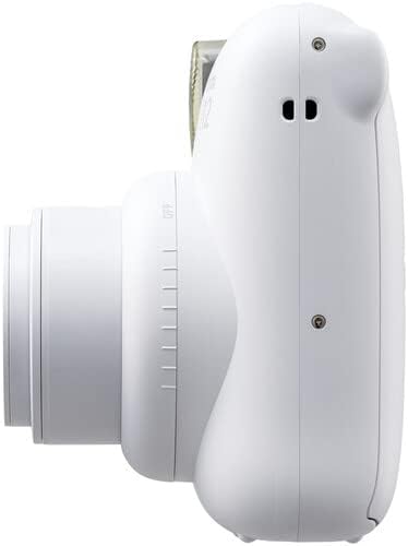 Fujifilm Instax Mini 12 Instant Camera Clay White Bundle with Fuji Instax Mini Film Value Pack (20 Sheets) + Protective Carrying Case + Photo Album + Microfiber Cleaning Cloth Clay White 20 Sheets image 7 of 8 B0DQ2F4WJX