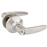 Qrity [Avanzado] Pesado Pomo de puerta, con cerradura de puerta para entrada o paso, Entrance