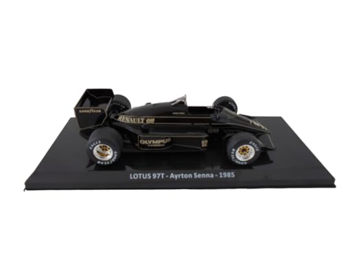 - 1/24 Model car Formula 1 Compatible with Lotus 97T #12 Ayrton Senna Winner Portugal GP Formula 1 1