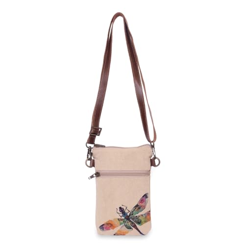 Image of COTT N CURLS Dragonfly - Wristlet Wallets for Women, Crossbody Sling Bags, Tote Bag, Book Bag, Cell Phone Purse