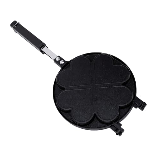 Plancha para gofres de trébol RIZGHWOY para desayunos y meriendas divertidas 5