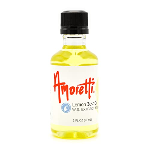 Amoretti - Lemon Zest Oil Extract Water Soluble 2 oz