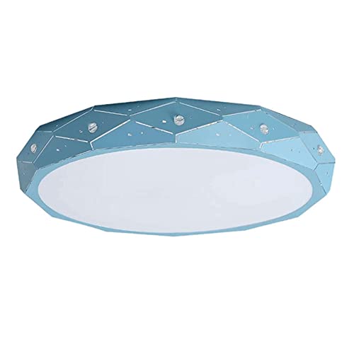 Plafonnier LED vert 30cm 6000K lumière blanc pour éclairage de plafond