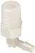 Eldon James L4-3HDPE High Density Polyethylene Threaded Elbow, 1/4-18 NPT Thread to 3/16" Barb (Pack of 10)