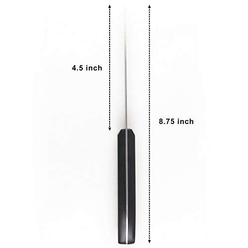 Best Premium 8-Piece Steak Knife Set, Perfect Edge Stainless Steel with Ergonomic Handle