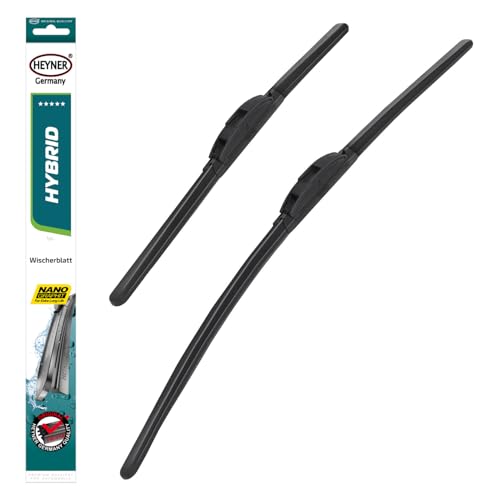 HEYNER® Scheibenwischer Set passend für DAIHATSU FEROZA Hard Top (10.1988-12.1999) HYBRID Flachbalkenwischer HEYNER® Scheibenwischer Set passend für DAIHATSU FEROZA Hard Top (10.1988-12.1999) HYBRID Flachbalkenwischer