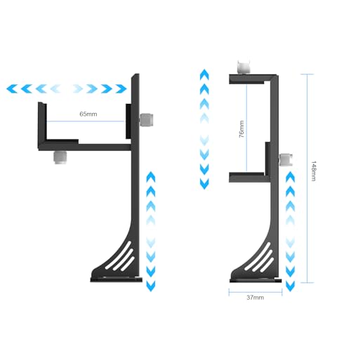 Soporte para GPU ajustable con imán para tarjetas gráficas miniatura 7