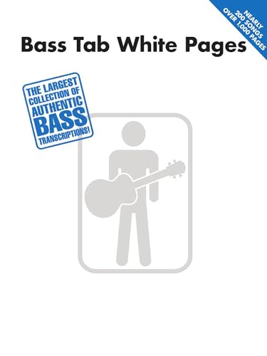 Bass Tab White Pages – Hal Leonard Sheet Music Songbook | 200 Songs with Note-for-Note Bass Transcriptions and Tablature | Rock, Pop and Blues Bass Guitar Collection for All Skill Levels