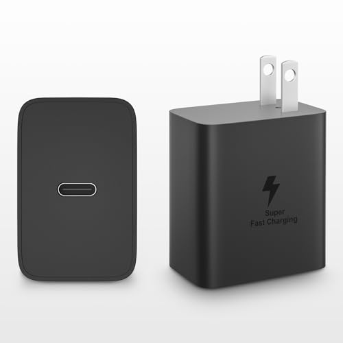 45W Super Fast Charger USB C Wall Charger Block for Samsung Galaxy S24 Ultra/S24+/S24/S23 Ultra/S23/S23+/S22 Ultra/S22+/S22/Note 10 Plus/Note 20/S20/S21/S10,Galaxy Tab S7/S8,PPS Charger