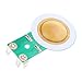 QIXIAMO 2Pcs 25.5mm 24.5mm Horn Treble Film esin Membrane Drive for Head Tweeter Voice Coil for Streaming Music or Internet ad, 70.5mm